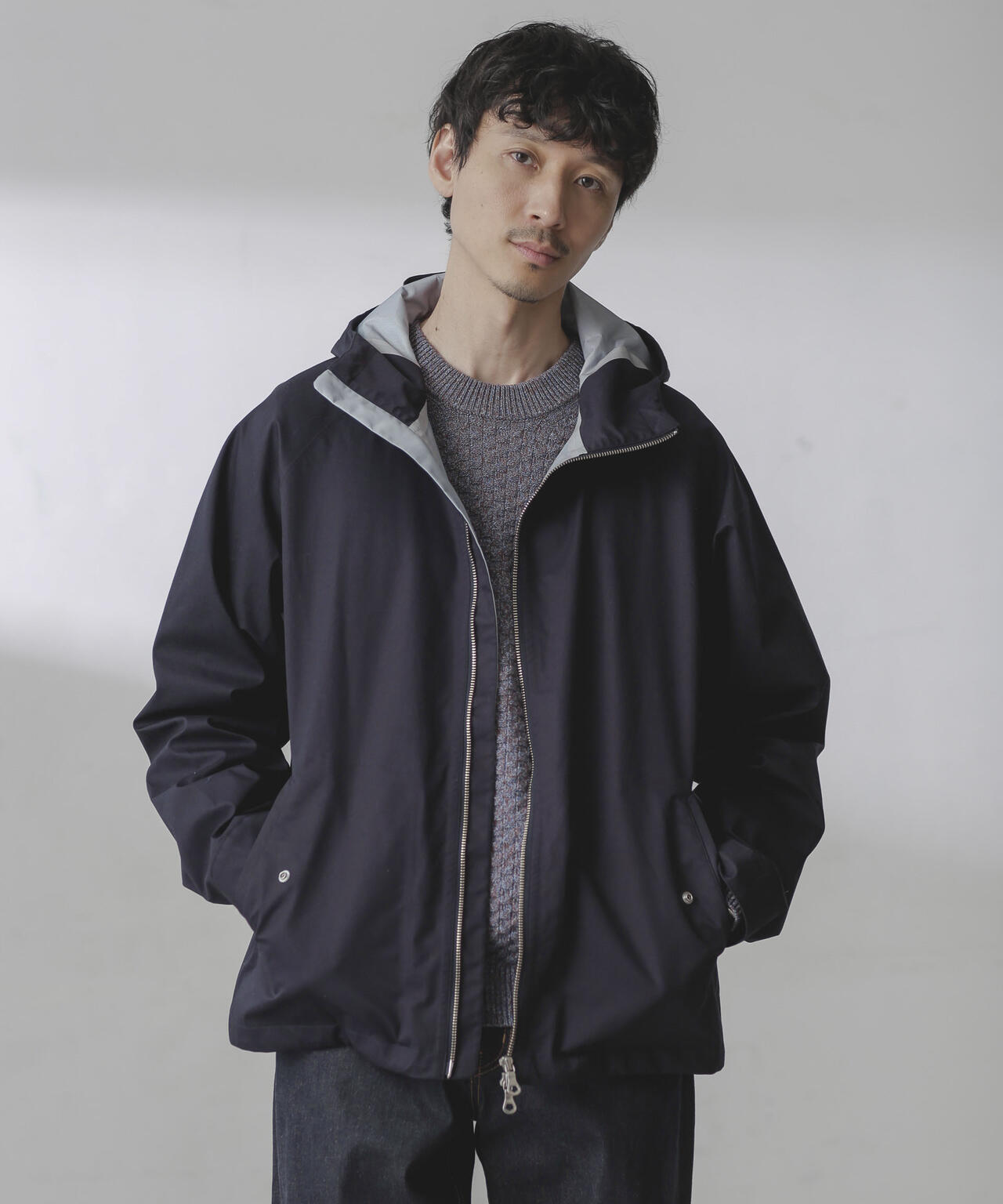 GRANTEX(R) 撥水 スリーレイヤー マウンテン シェル ジャケット