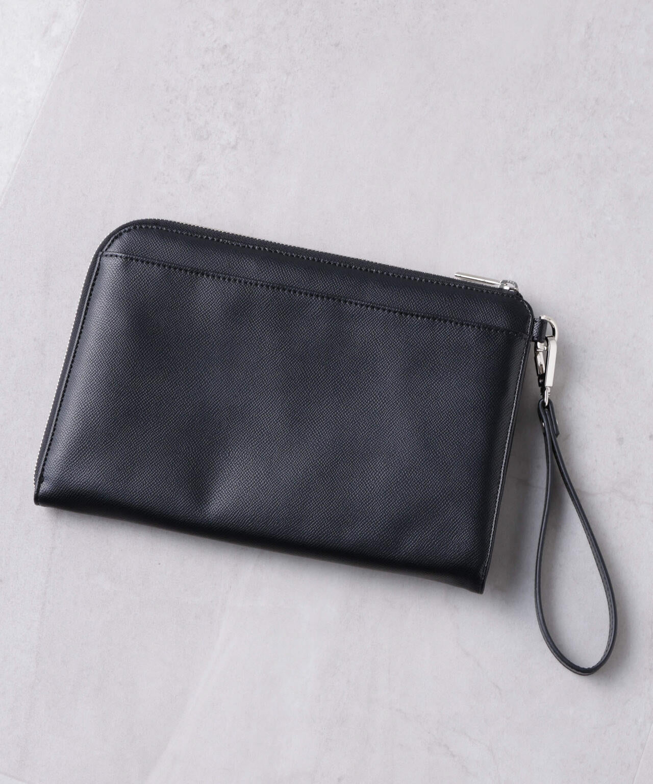 フェイク レザー クラッチ バッグ