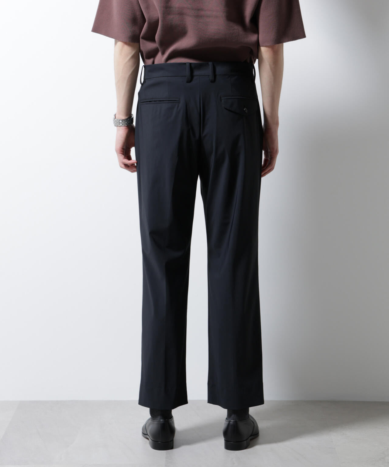 NTROUSERS PREMIUM」クールタッチ ストレッチ ストレートパンツ 撥水