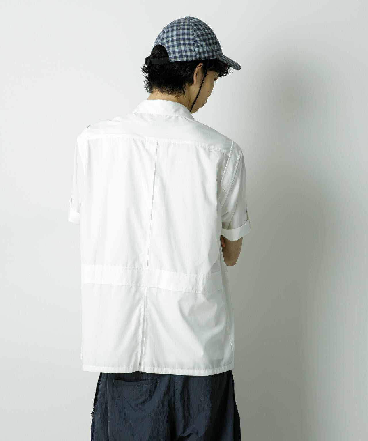 PALACE HOTELホワイト ロングシャツ