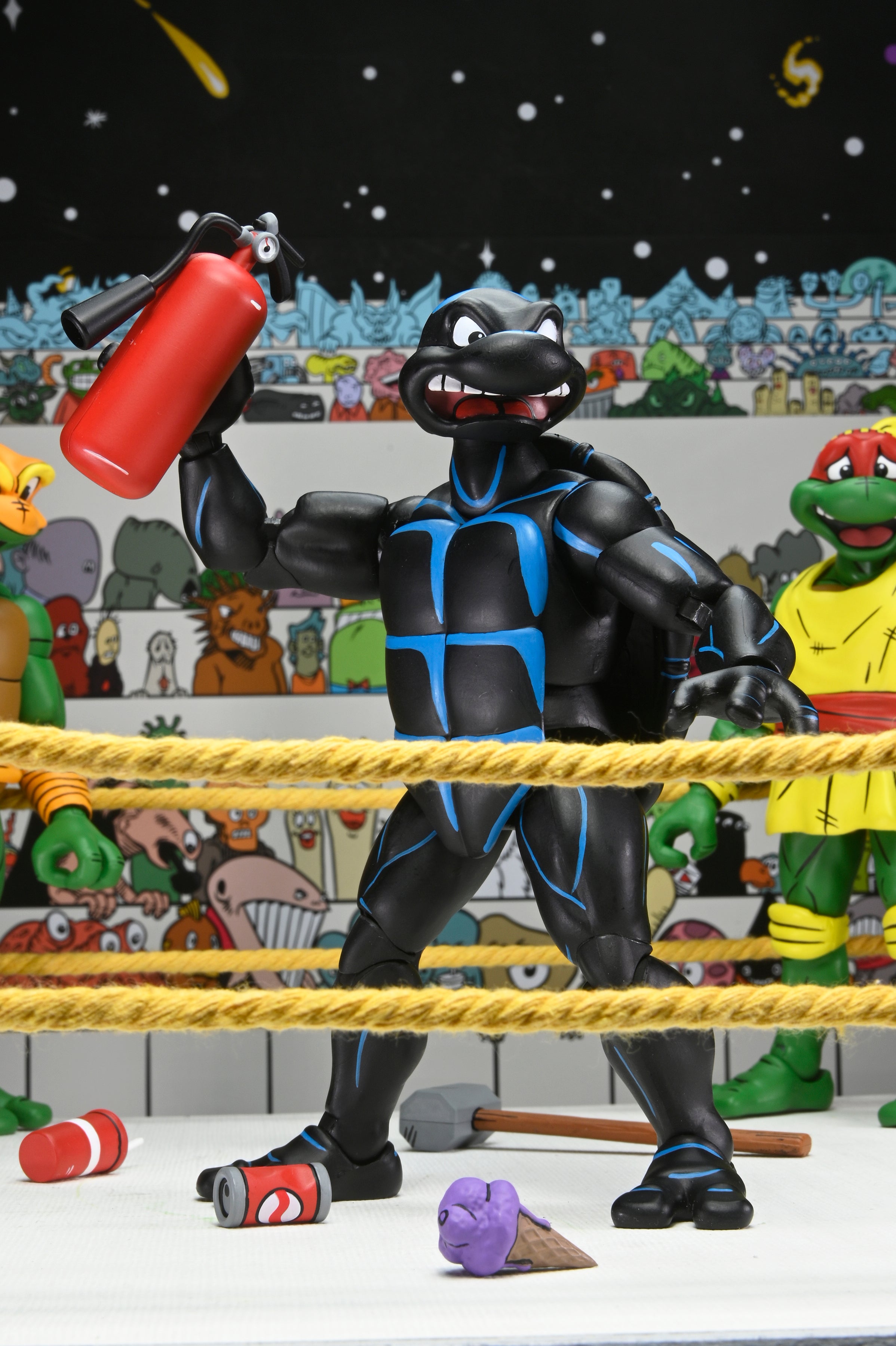 Teenage Mutant Ninja Turtles (Archie Comics) - Stump Wrestling