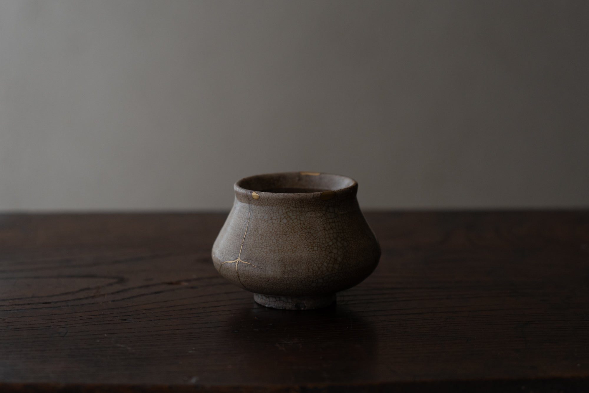 李朝井戸釉塩笥盃