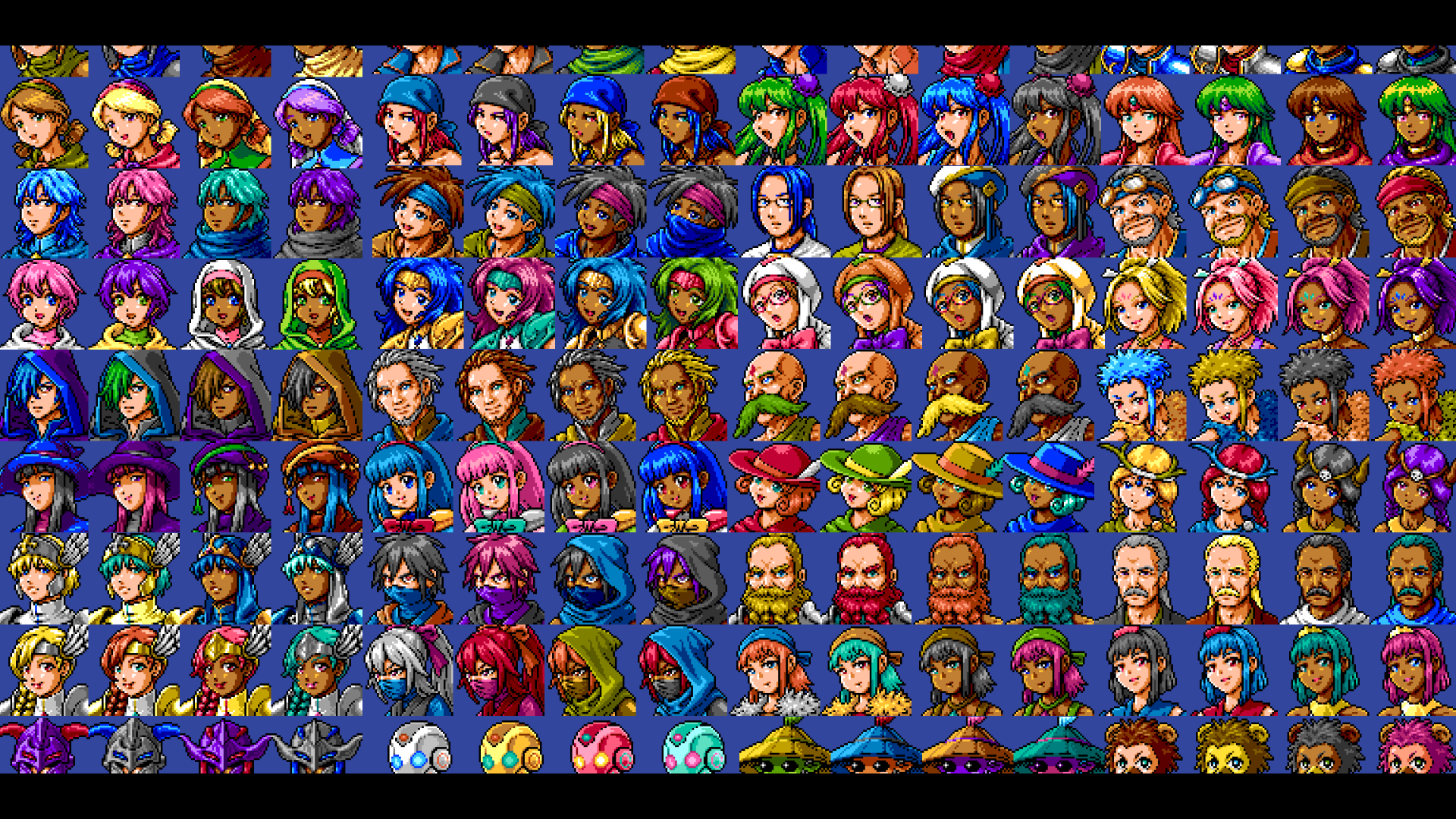 MEGA FANTASY 歩行アクター and 顔グラ - RPGツクールMZ |【公式】RPG