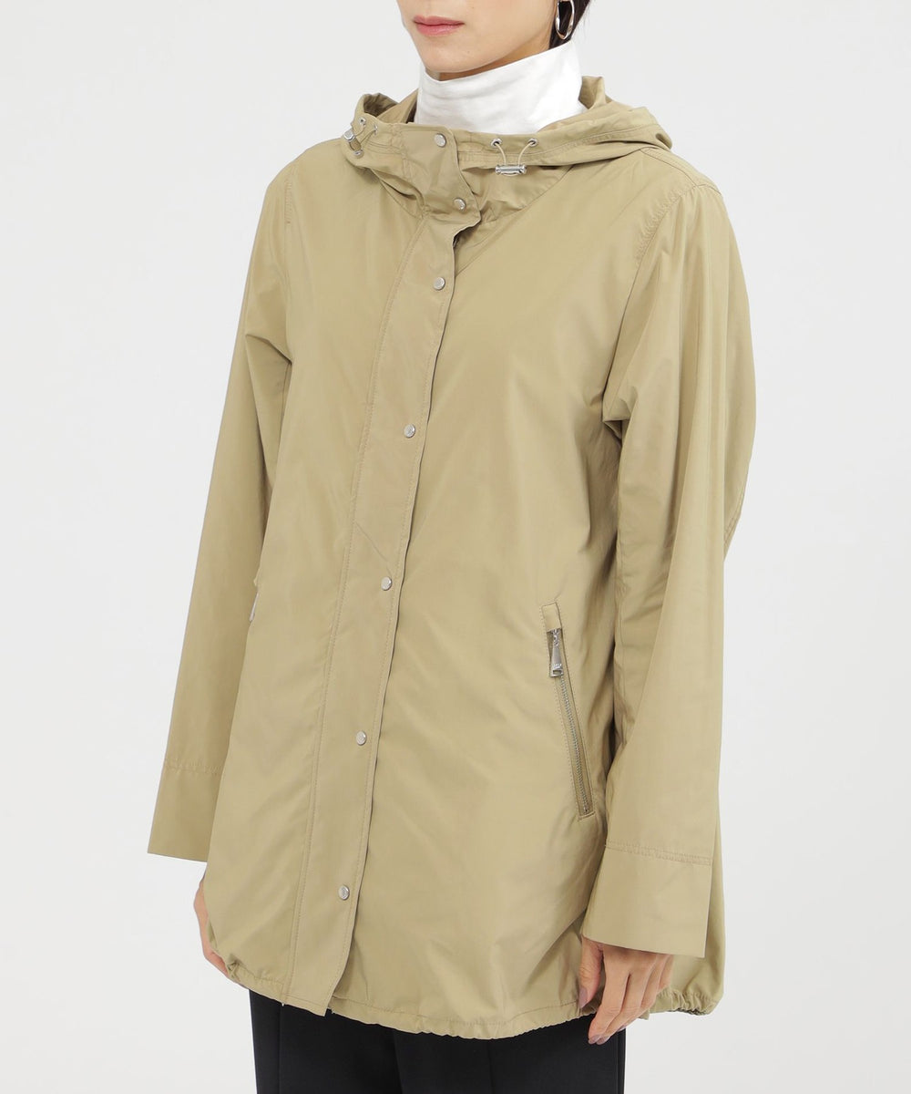 はっ水】【ウォッシャブル】マイクロタフタミドルコート(コート)｜EVEX