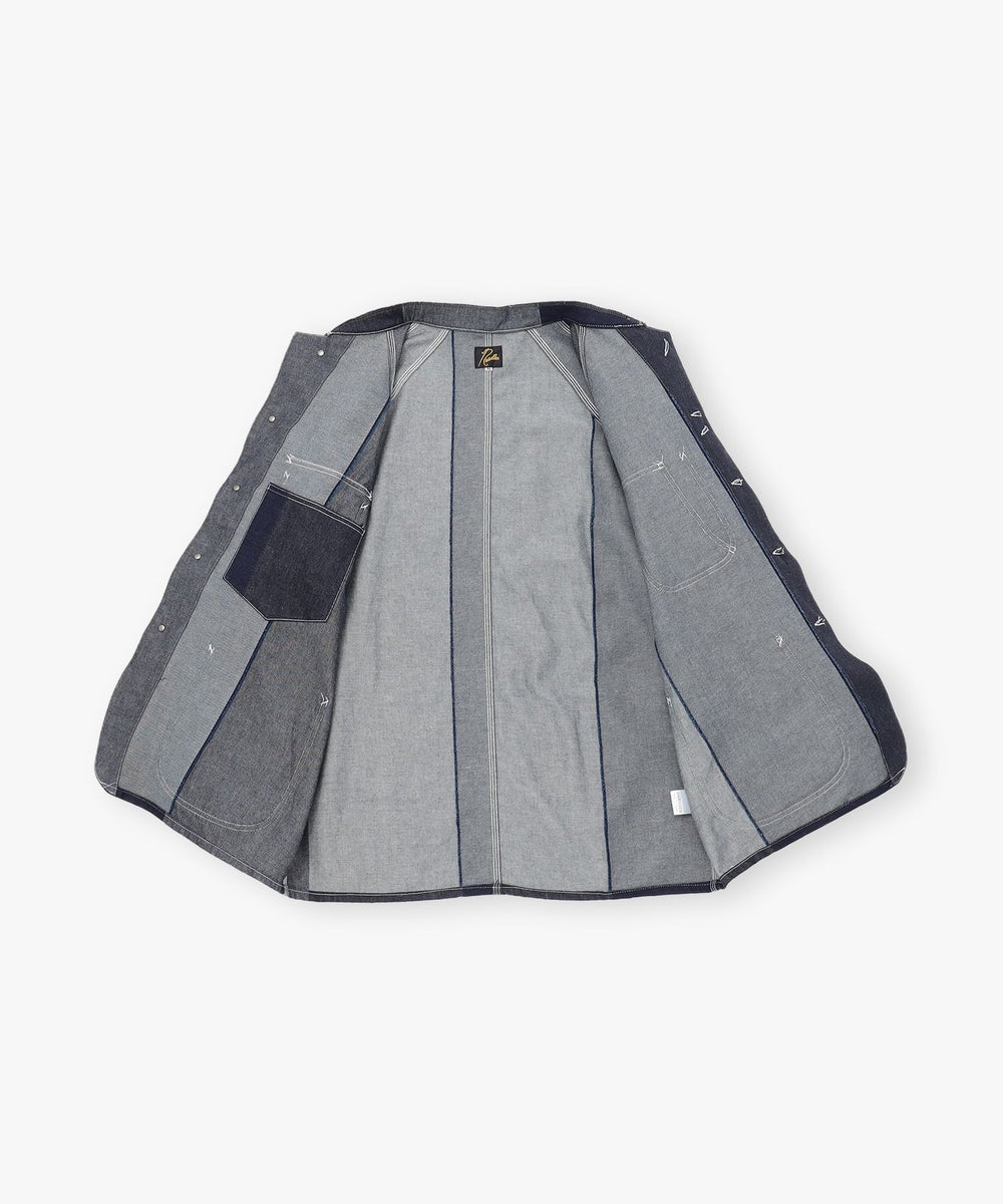 Needles/ニードルズ】チョアコート Chore Coat -10oz Denim/Stripe jq
