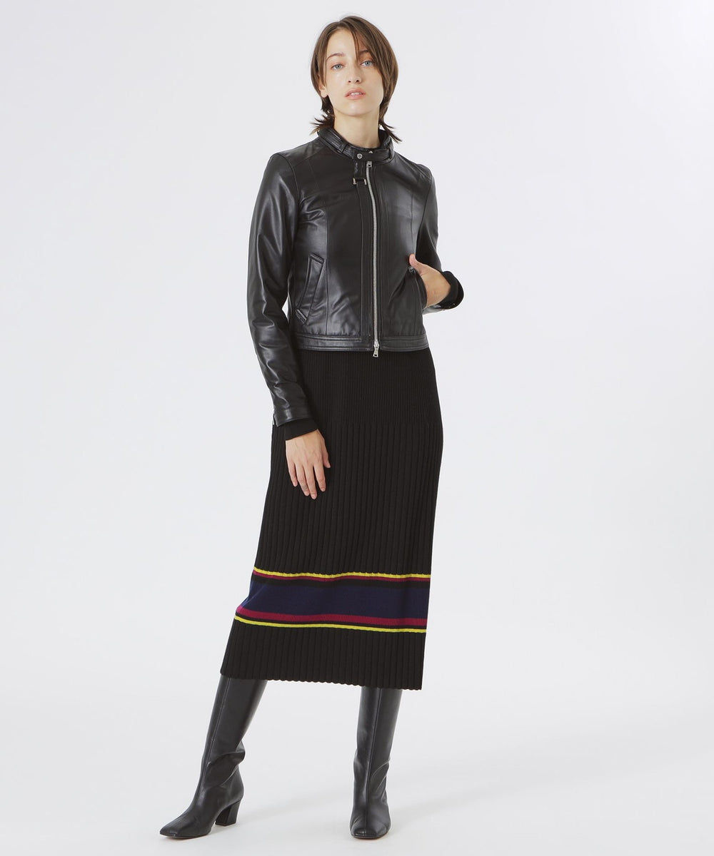 LOVELESS レザー シングルライダースジャケット