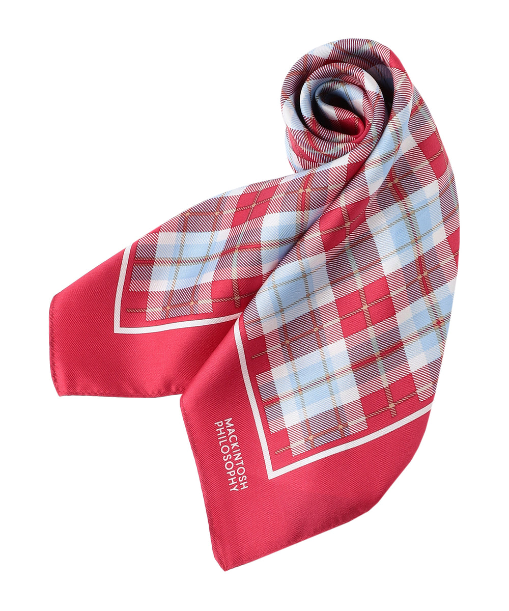 ミニハウスチェックスカーフ 53×53(マフラー・ストール・スカーフ