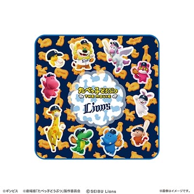 MB9-L たべっ子どうぶつ ペガサス ライオンズ 缶バッジ 17個セット MB9