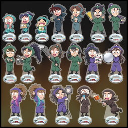 劇場版 忍たま乱太郎ドクタケ忍者隊 最強の軍師 アクリルジオラマ 松竹