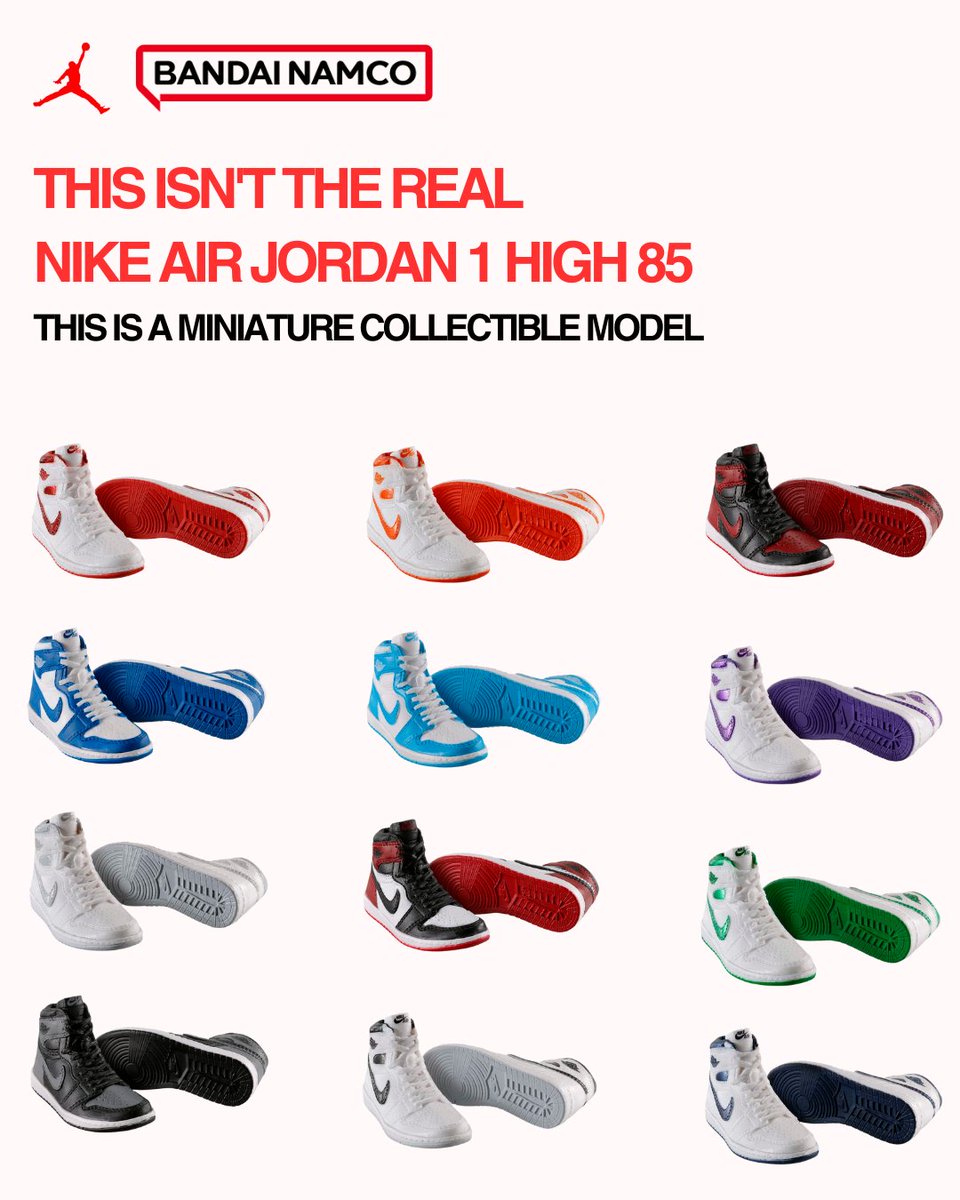 Bandai x Nike - BLIND BOX - Air Jordan 1 High 85 Miniature