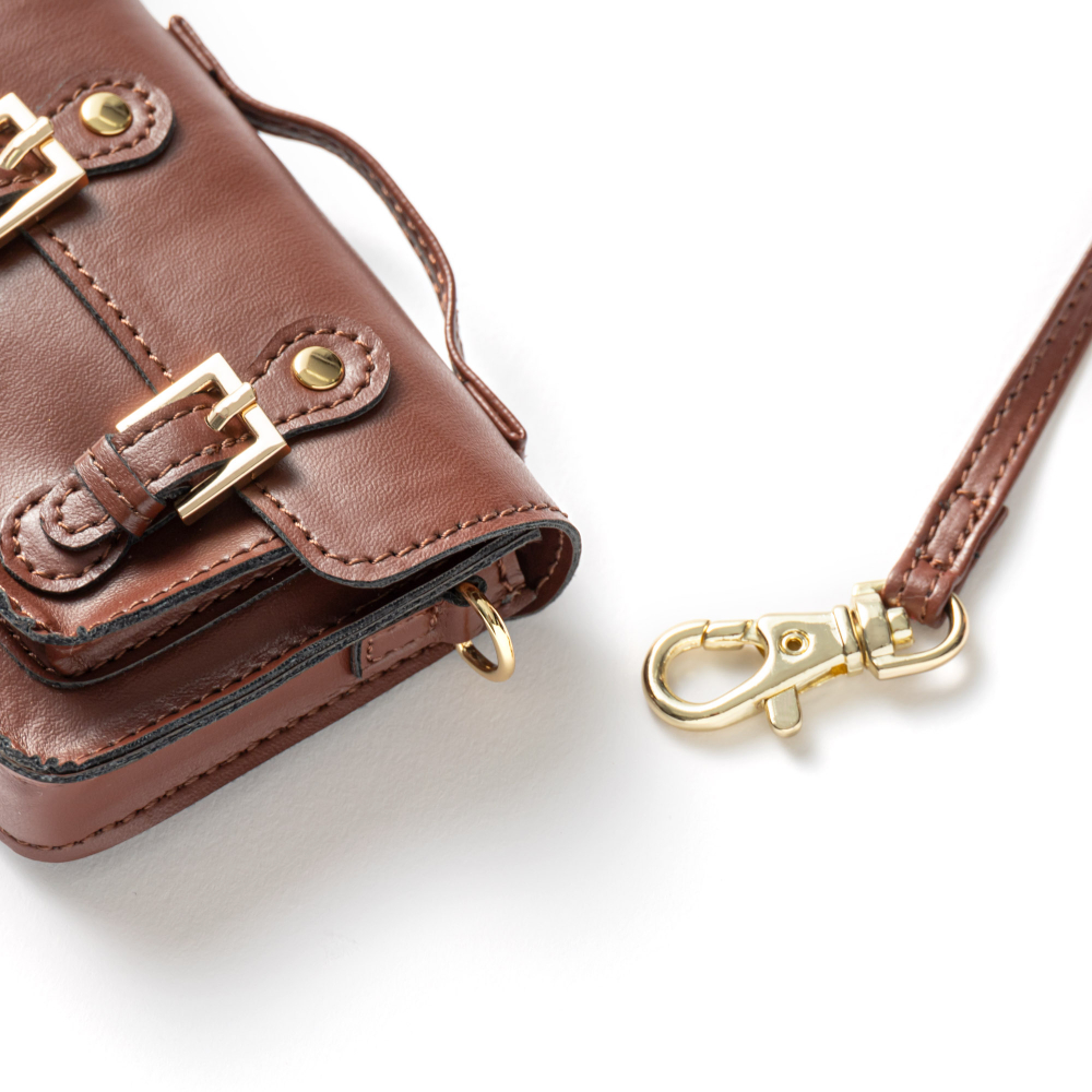 サッチェルバッグ（ブラウン） | LOVOT ウェブストア