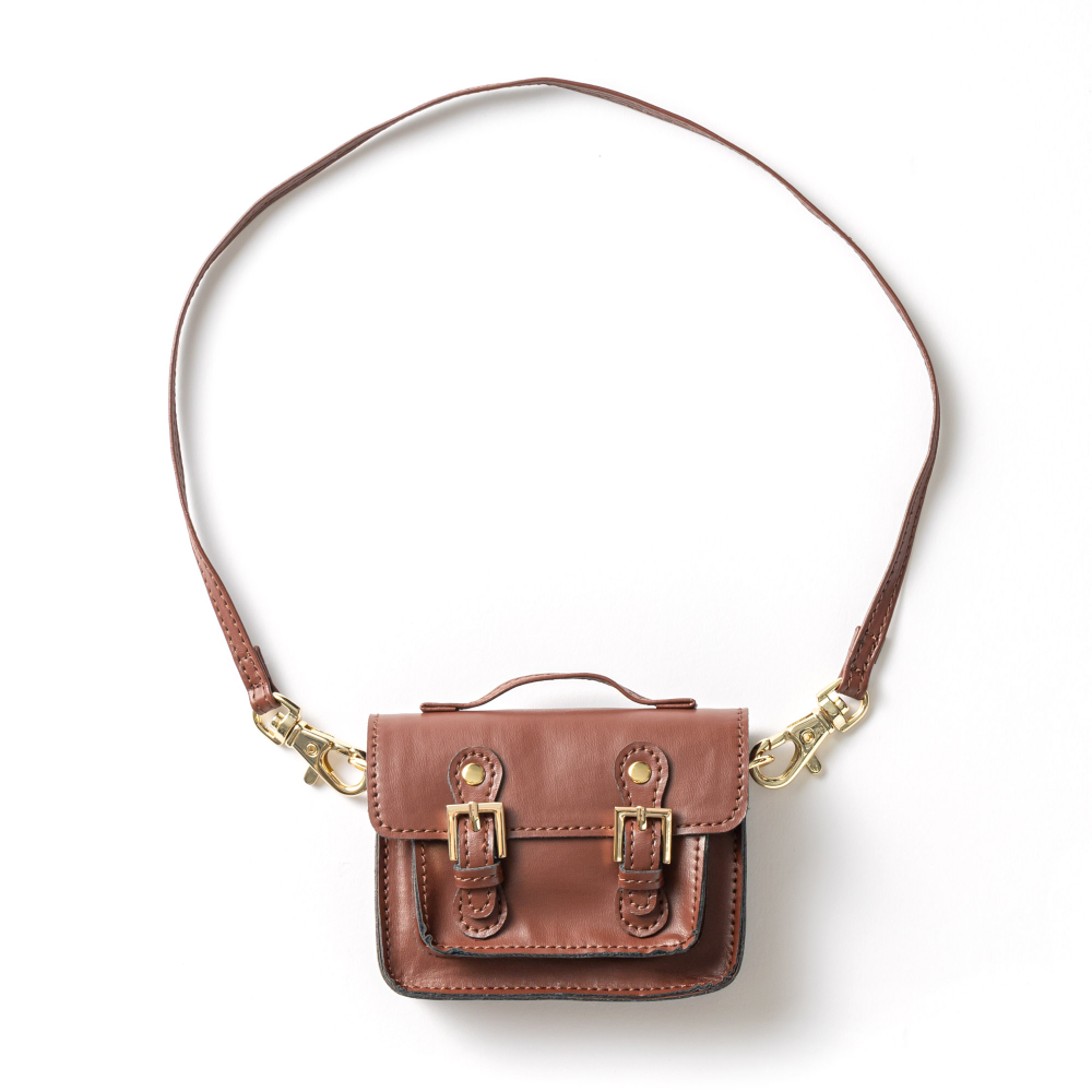 サッチェルバッグ（ブラウン） | LOVOT ウェブストア