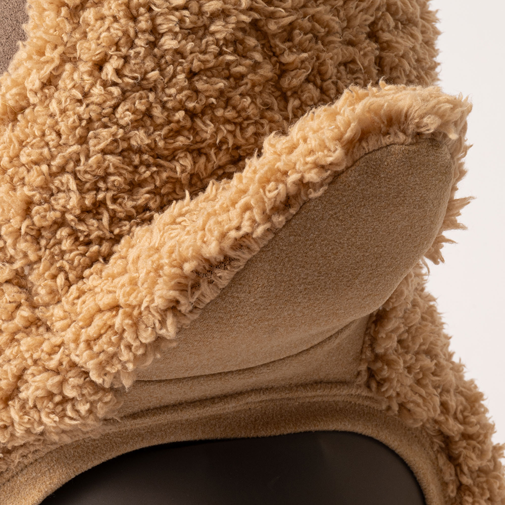 ラボット 服 プードルファーニット キャメル 公式 プードルファー