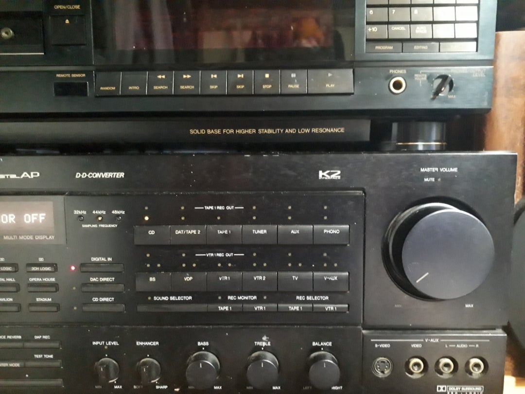 ☆ビクター製AX－V909プリメインアンプ。定価 19万円 ビクター製AX