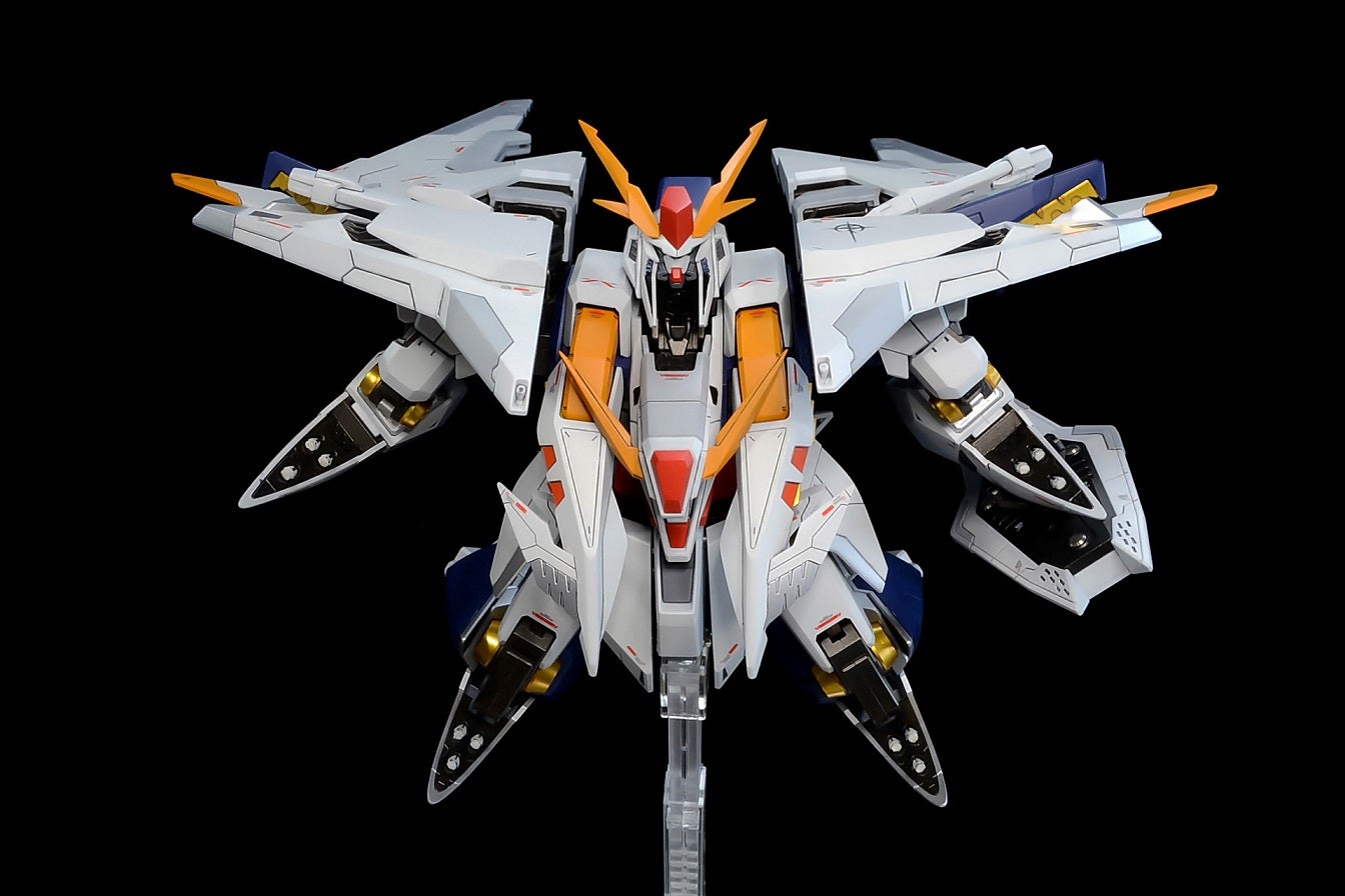 HGUCRX-105 クスィーガンダム完全塗装済 バーニアメタルパーツ変更済み