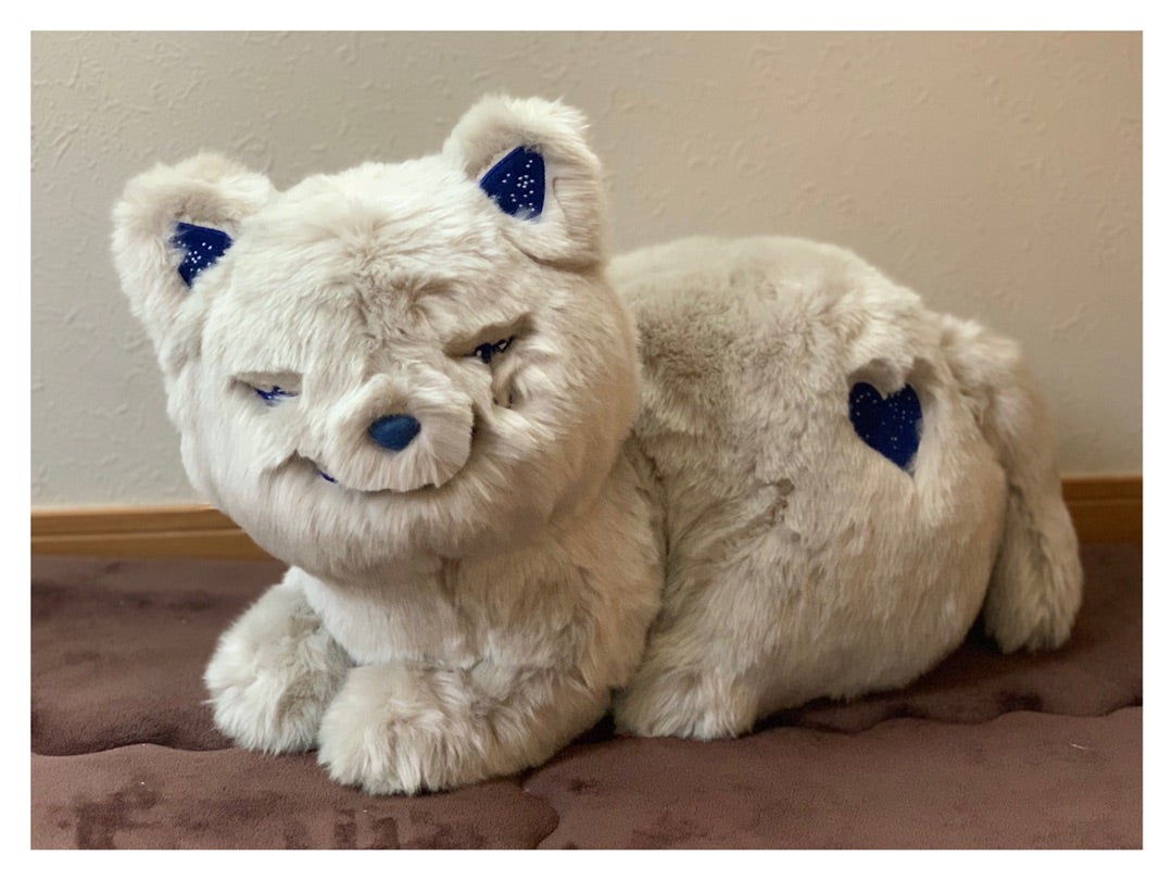 リイシューねこちゃん Grande/Apricot Beige ぬいぐるみ リイシュー