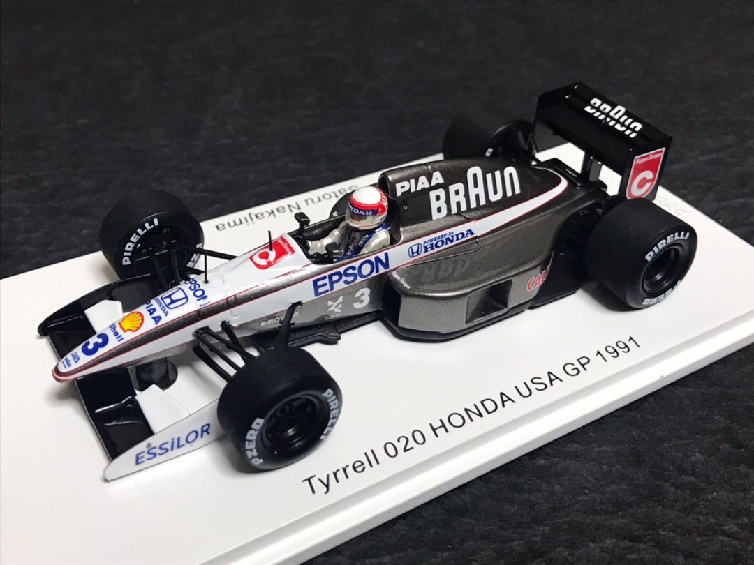 1991 F1 開幕戦 アメリカGP【ティレル 020 #3】中嶋悟 | エイトプリン