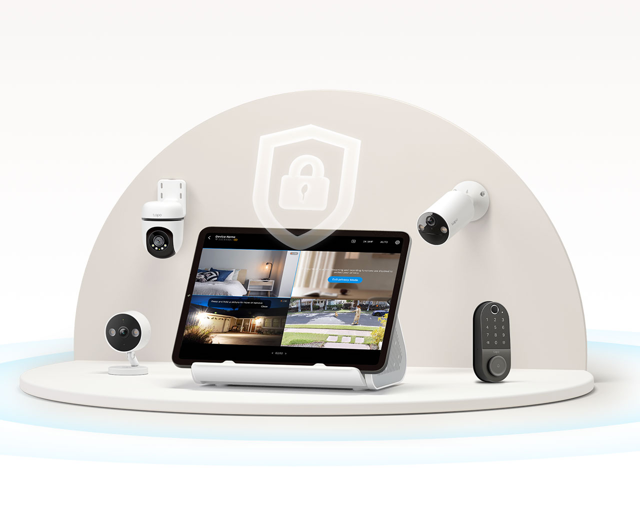 Tapo スマートホームベース AI検知強化 カメラ一元管理