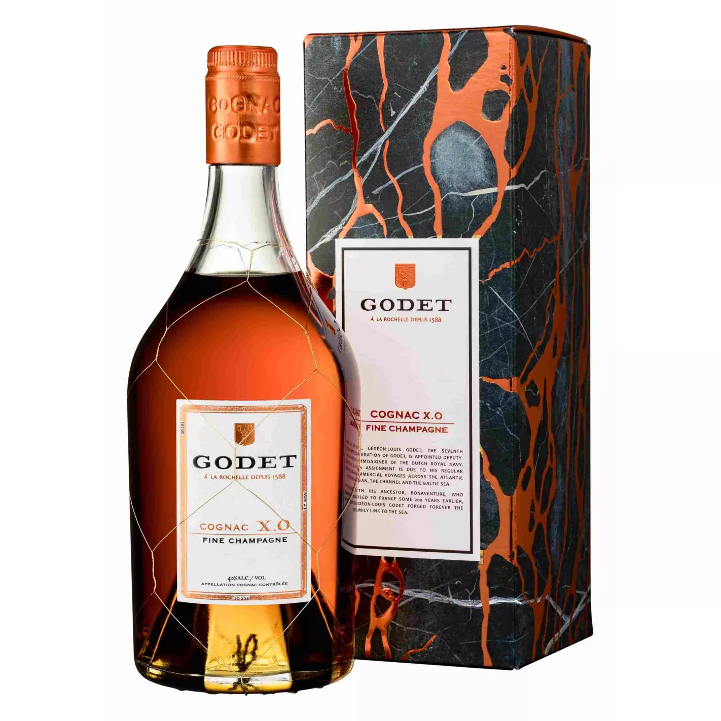 ゴデ XO 高級シャンパン - 70cl - Cognac-Expert.com