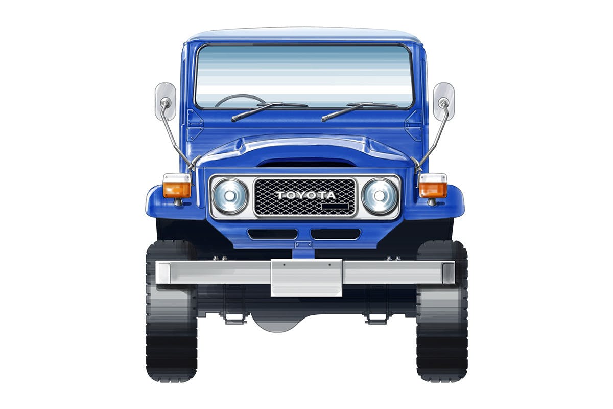 ご支援いただければお手元に！【限定400台】ランクル“40” 1/18ミニカー