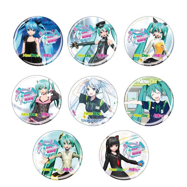 アパレル: NewDays×初音ミク 缶バッジ BOX: ハート｜キャラアニ.com