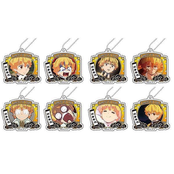 グッズ: 鬼滅の刃 デコフレアクリルキーホルダー Vol.3 善逸BOX 【1BOX