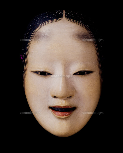 能面 小姫（こひめ）[22806000041]の写真・イラスト素材｜アマナイメージズ