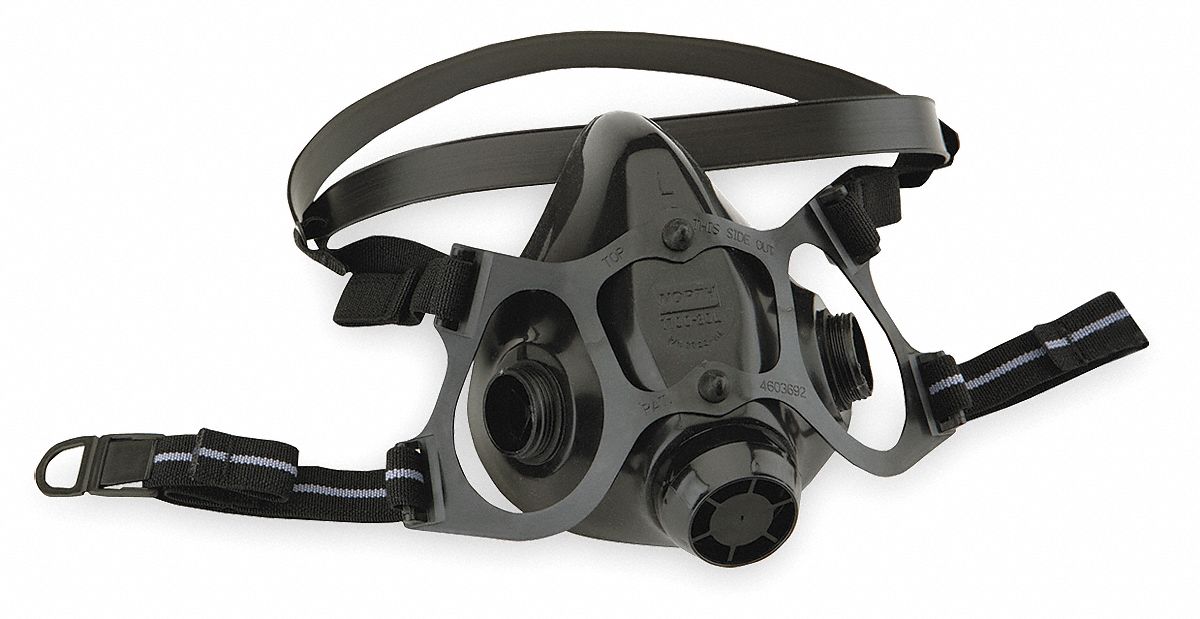 NORTH, 7700, 0 Cartridges Included, Half Mask Respirator - 3A182
