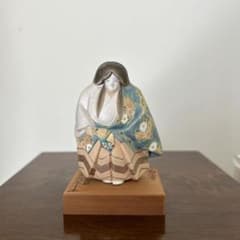 白水八郎「菊慈童」 博多人形 能人形 福岡県無形文化財技術保持 - メルカリ