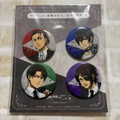 進撃の巨人 スターフライヤー 缶バッジ 4個セット - メルカリ