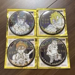 ジョジョワールド ホログラム缶バッジコレクション ブチャラティ 他 缶