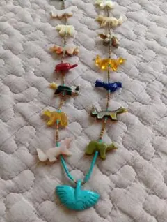 Amazon.co.jp: ズニ族 Zuni インディアンジュエリー ネックレス