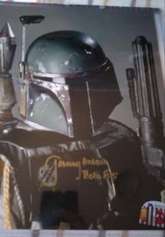 Topps社製 スターウォーズ ヨーダ、ボバ・フェット 直筆サインカード