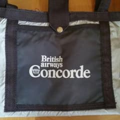 British Airways コンコルド搭乗記念トートバッグ