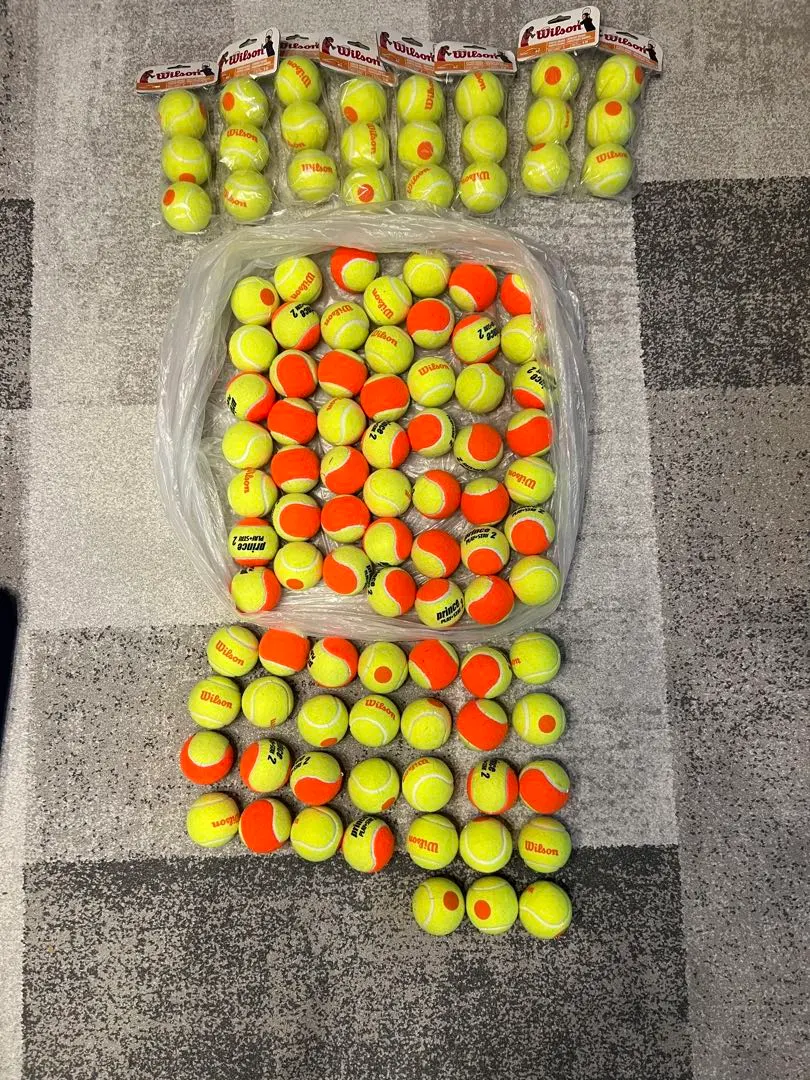 2026年最新】テニスボール 硬式 オレンジの人気アイテム - メルカリ