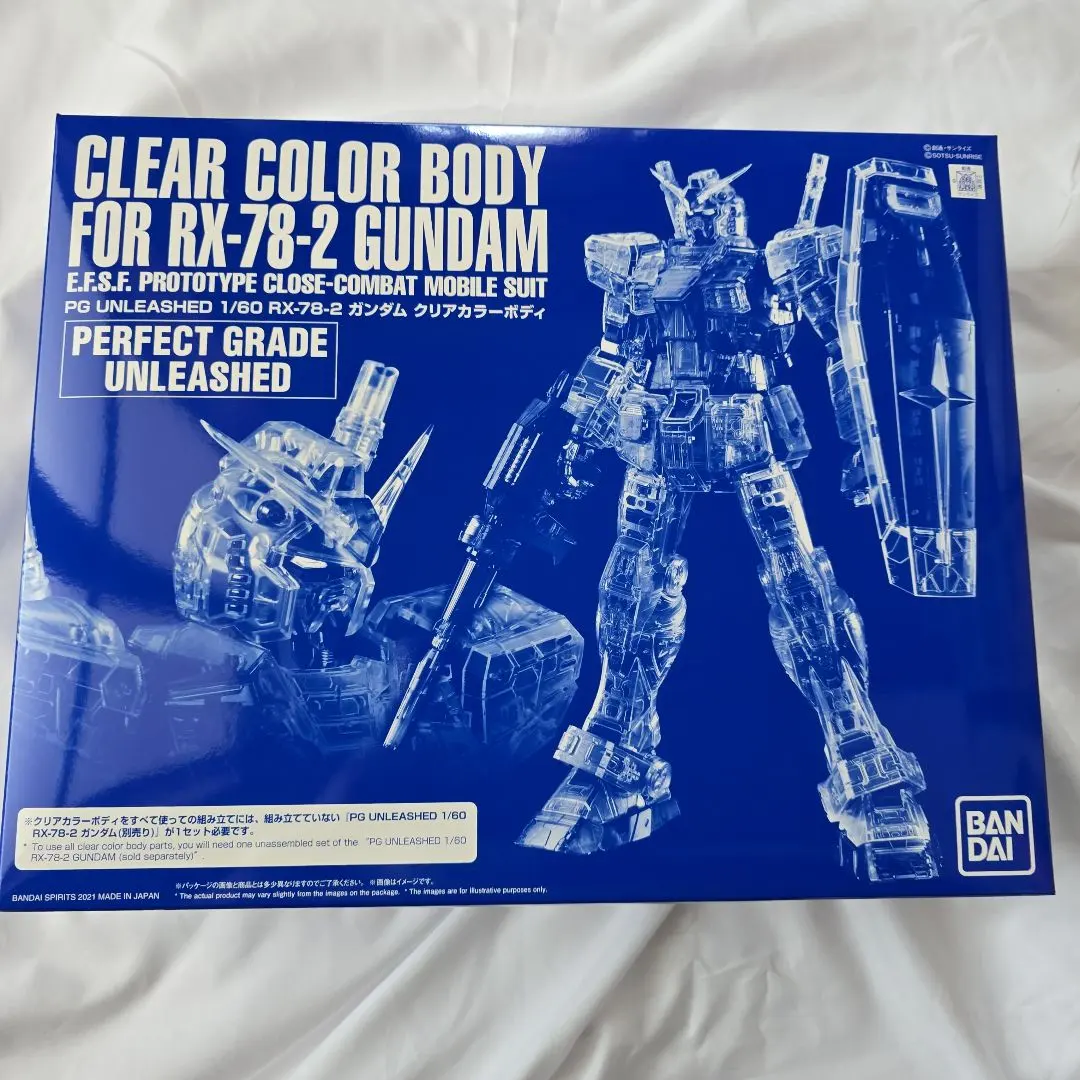 2026年最新】pg unleashed 1/60 rx-78-2 ガンダム クリアカラーボディ