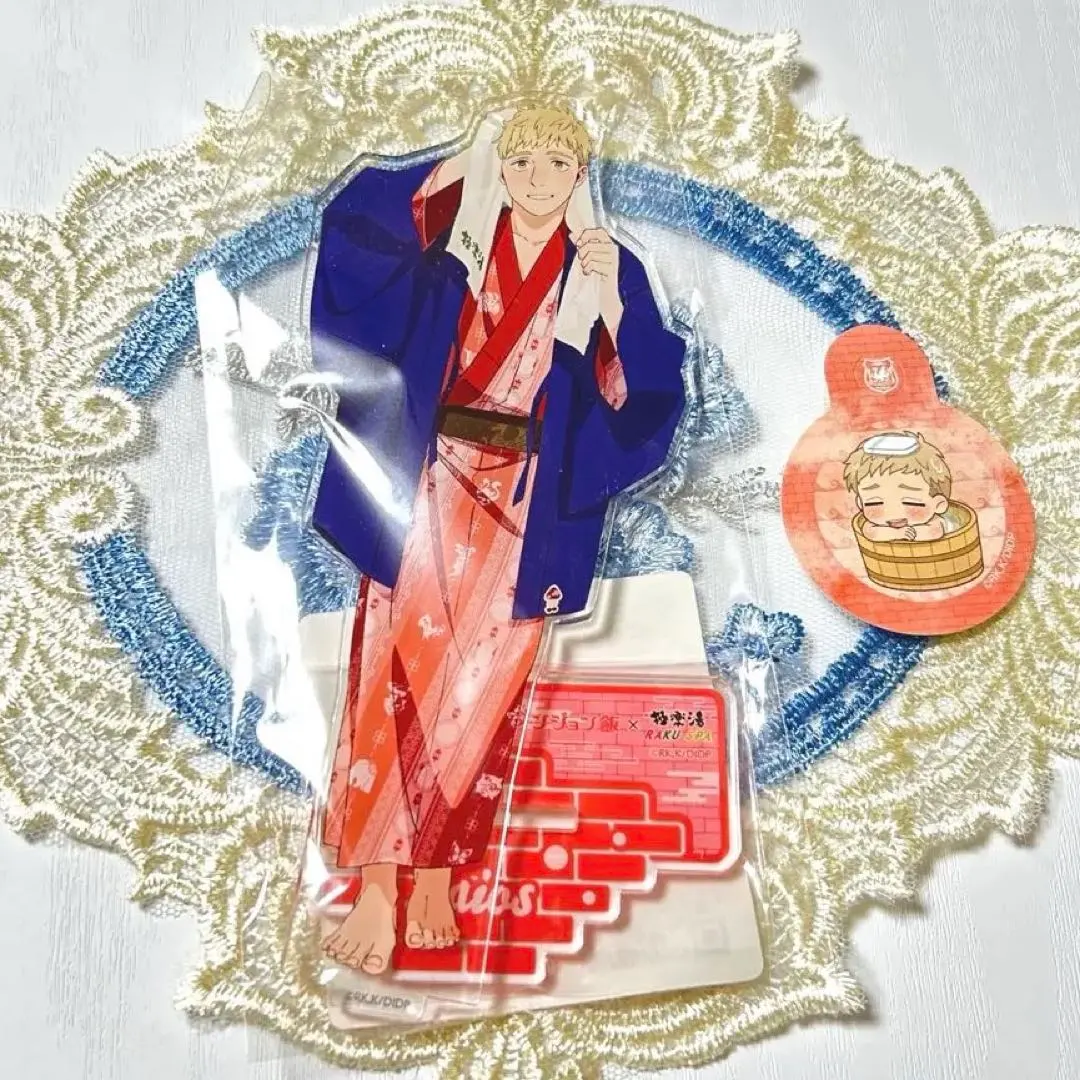 中古】アクリルスタンド 5体セット ダンジョン飯 極楽湯コラボ 2025年