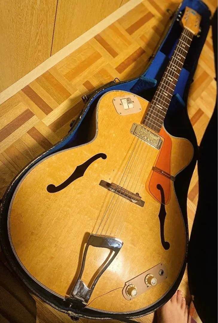 テスコ ショートスケールフルアコ ジャパニーズヴィンテージ 597mmスケール