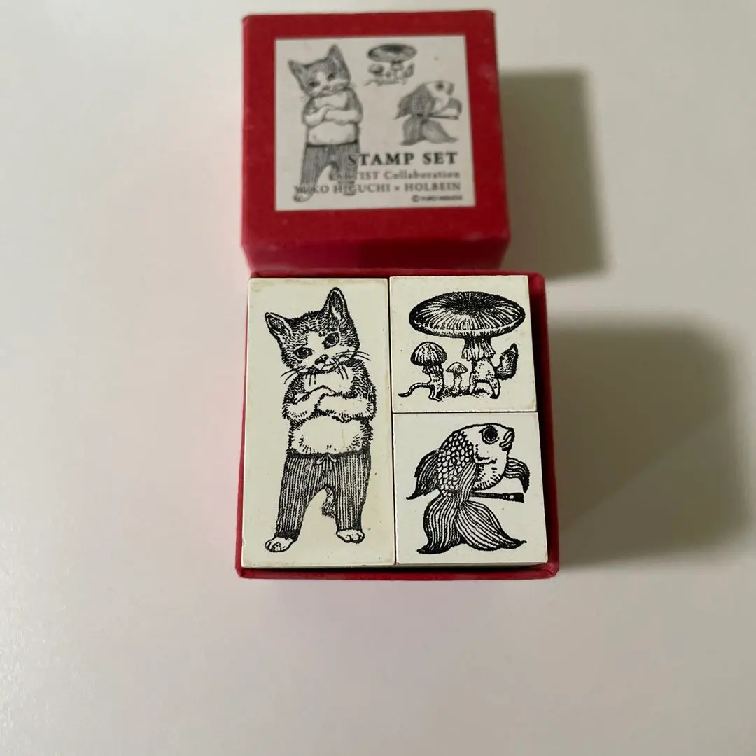 ヒグチユウコ×ホルベイン ゴービー gobe スタンプセットC 2014 レア