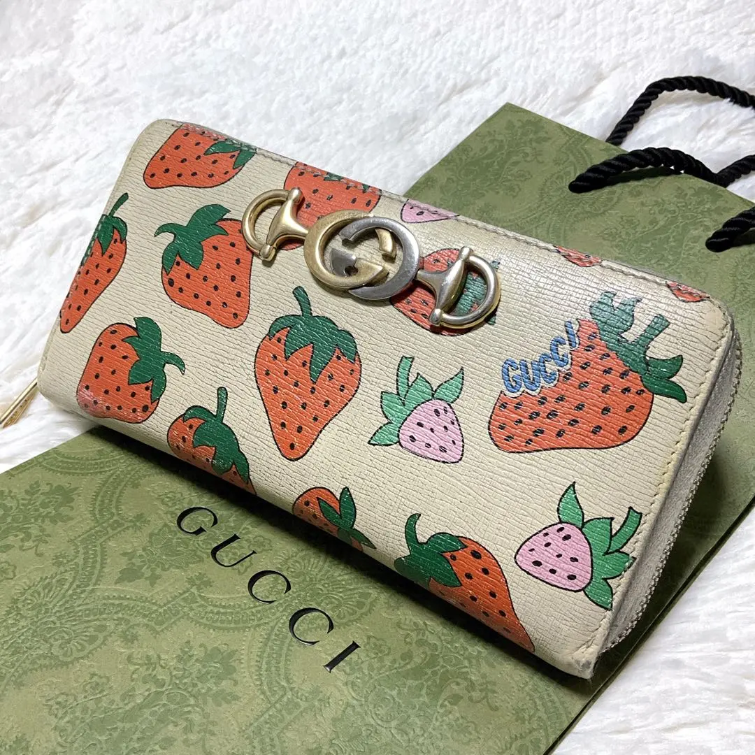 2026年最新】gucci いちご 財布の人気アイテム - メルカリ