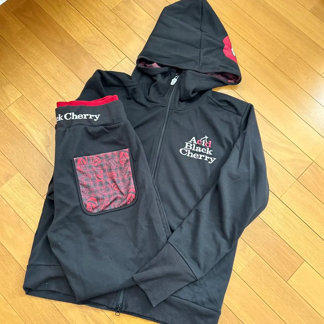 初代】Acid Black Cherry パーカー メンズ acid black cherry パーカー