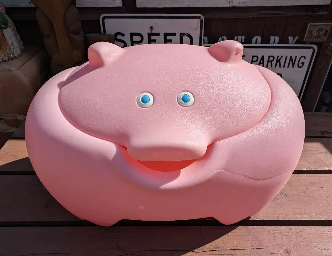 リトルタイクス ステップ2 ぶたのおもちゃ箱 収納箱 インテリア STEP2