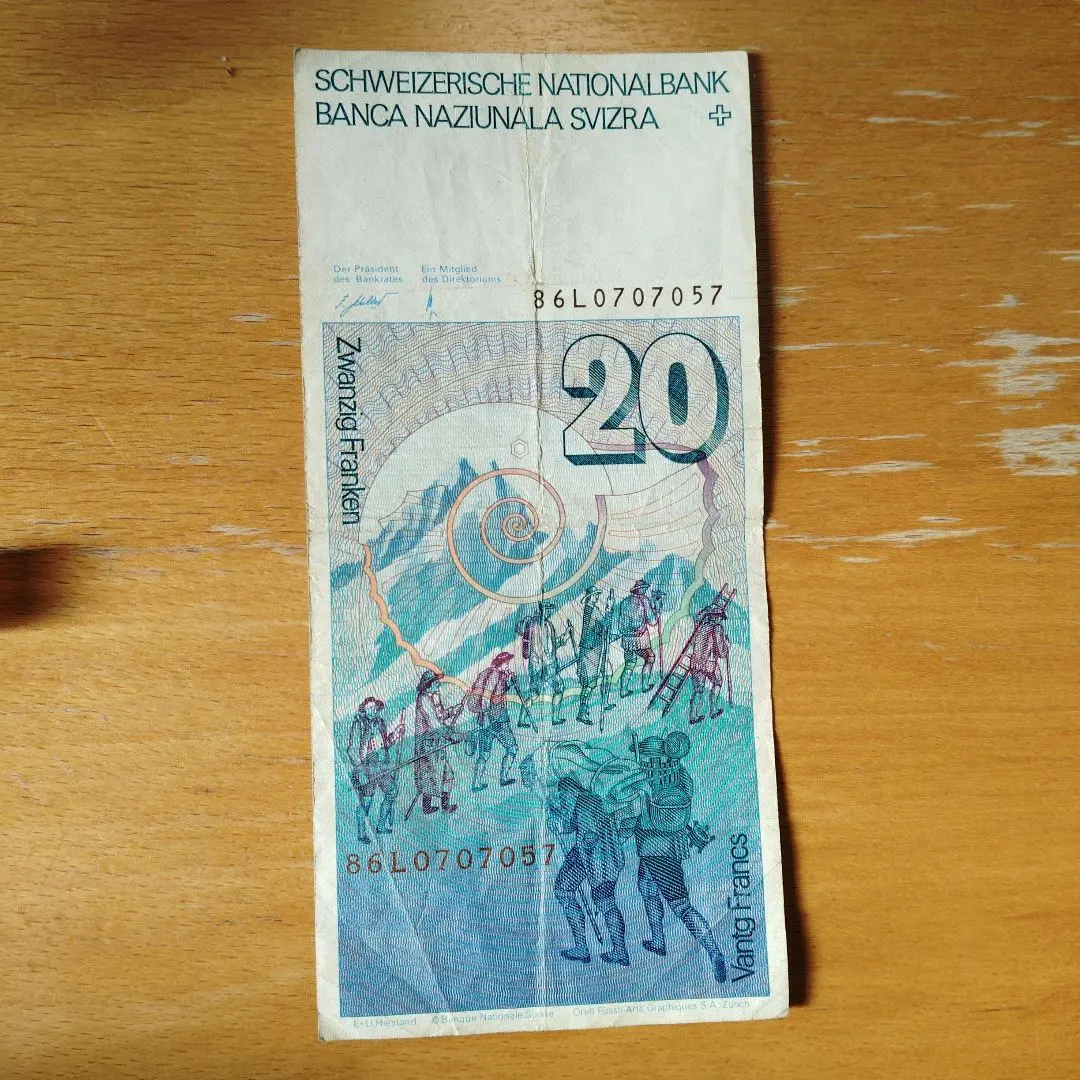 2026年最新】スイスフラン旧紙幣の人気アイテム - メルカリ