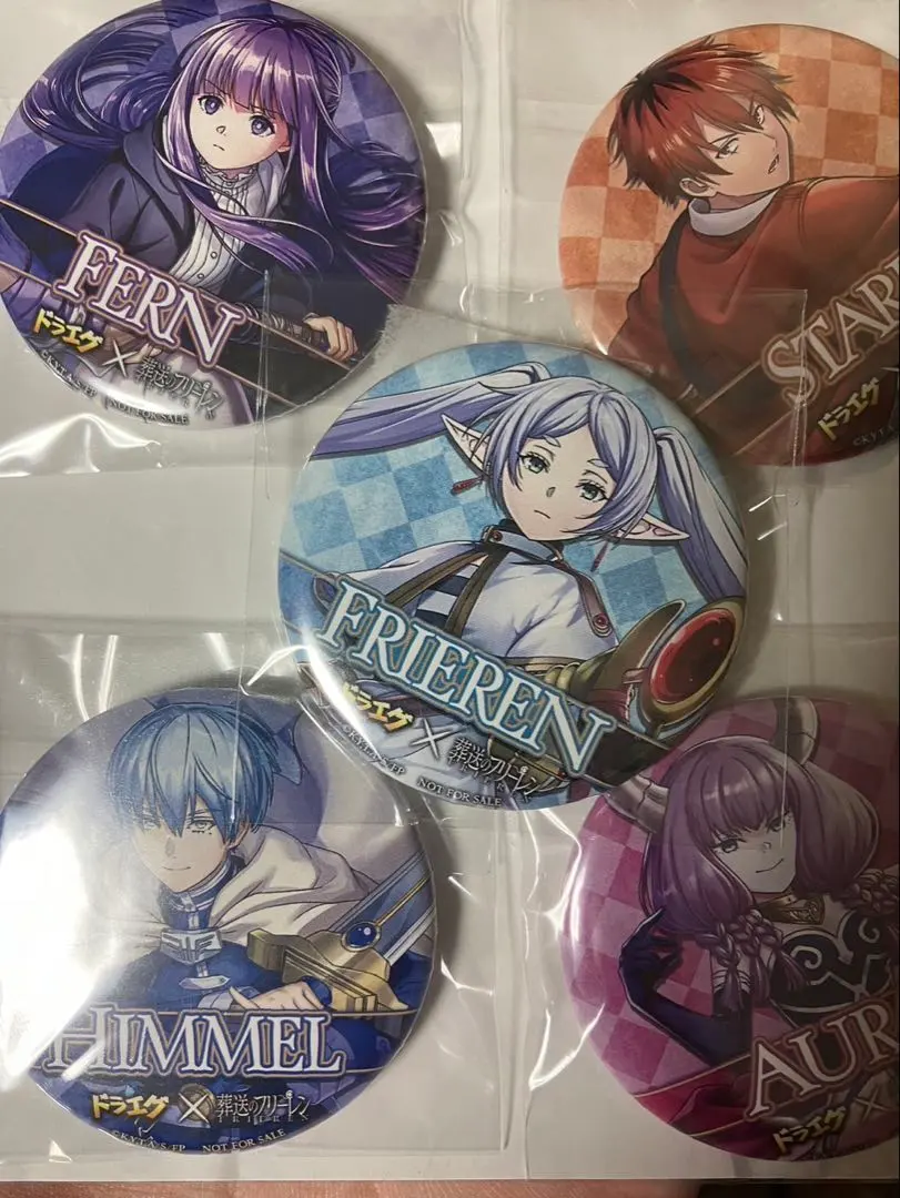 ドラゴンエッグ✕葬送のフリーレンコラボ缶バッチ