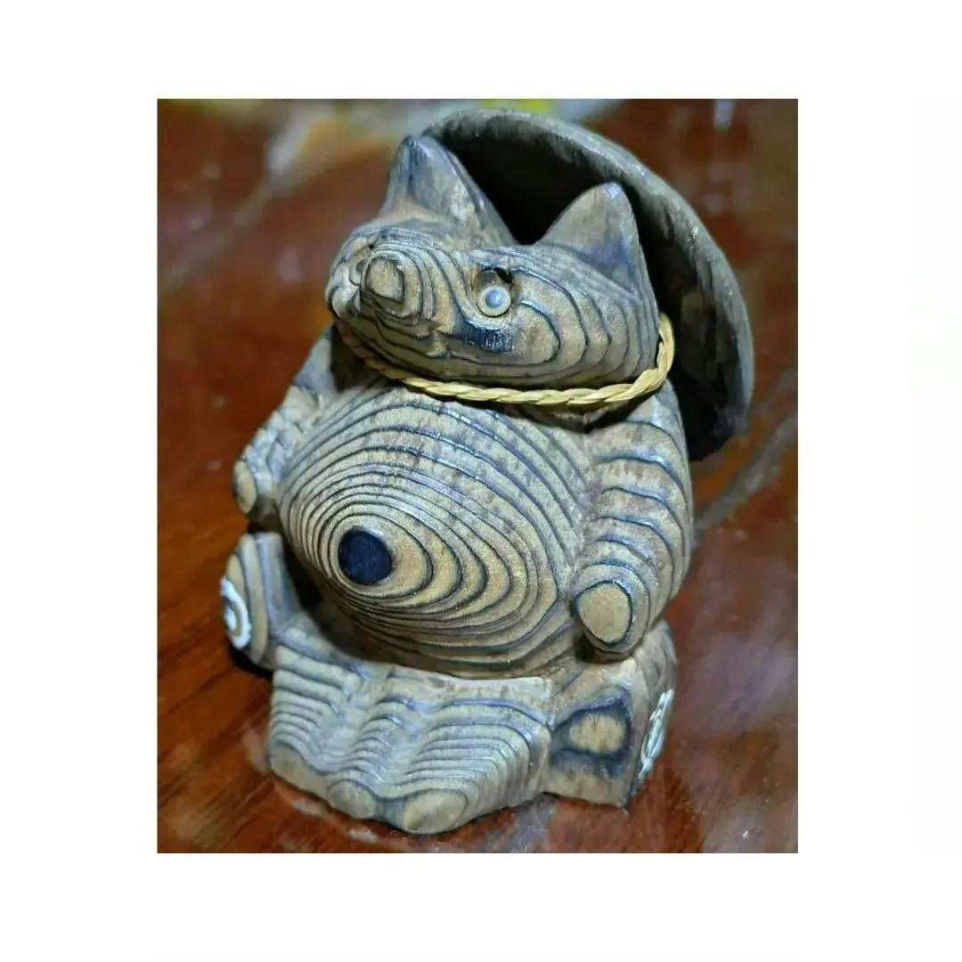 木彫 狸の値段と価格推移は？｜9件の売買データから木彫