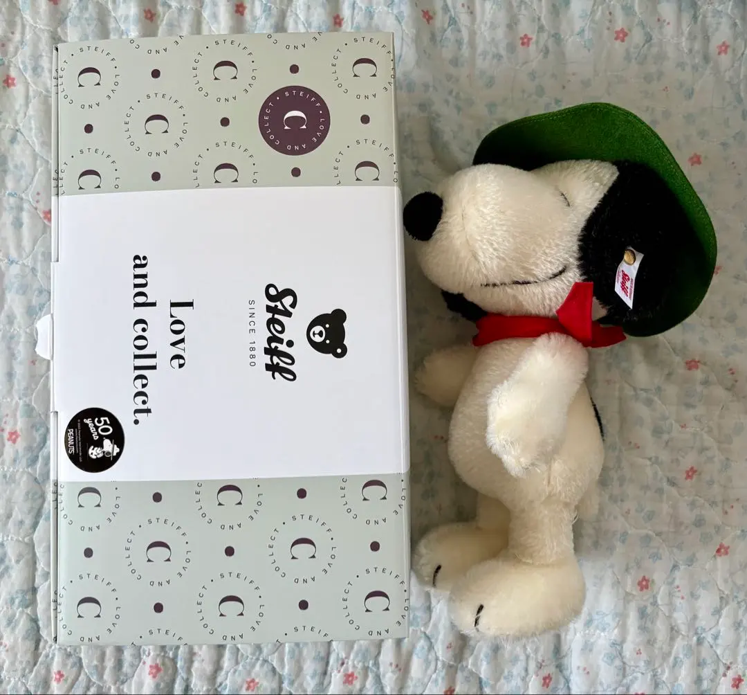 シュタイフ SNOOPY PEANUT CREAM26 テディベア 1998年 シュタイフ