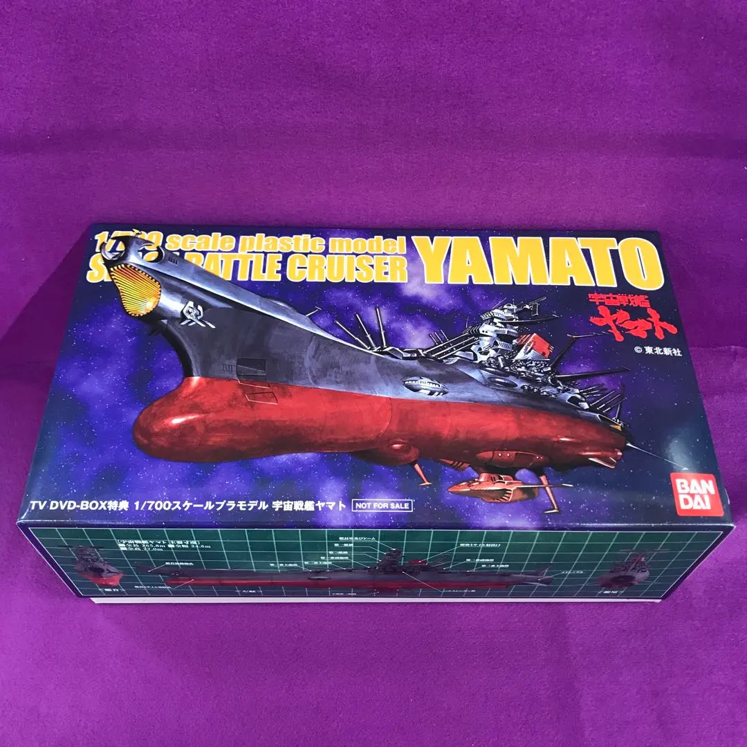1/700 宇宙戦艦ヤマト DVD-BOX初回限定版同梱品