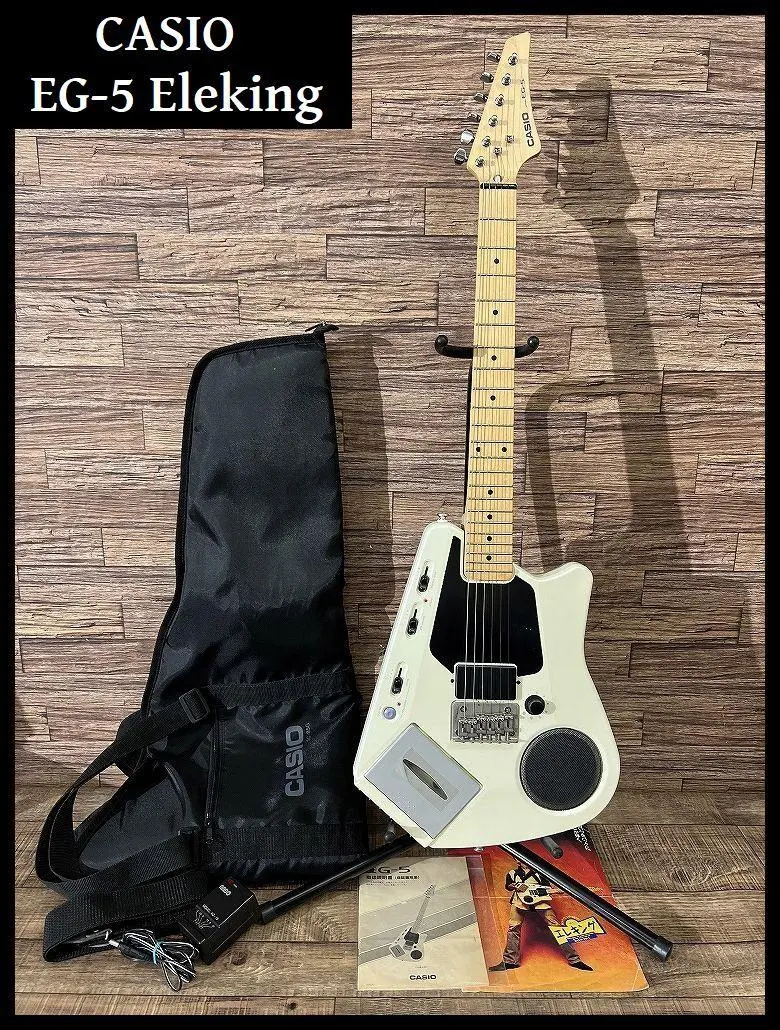 極美品☆CASIO EG-5 エレキング レコーダー 搭載