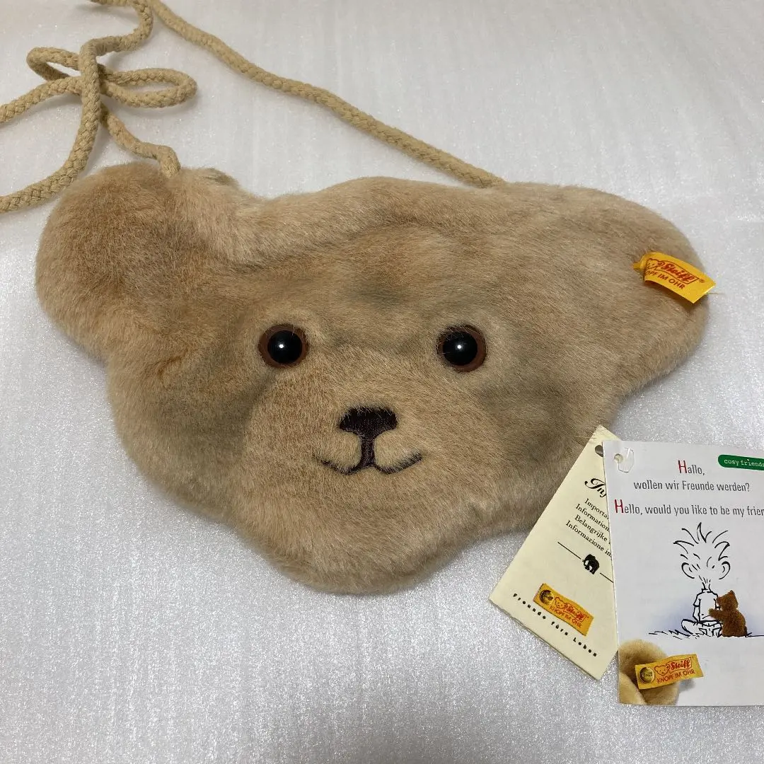 タグ付きシュタイフモーリー30cm ポシェット付き