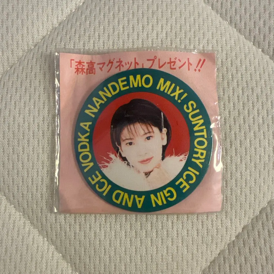 森高千里コンサートグッズハチマキ非実力派ステッカーシール缶バッジ